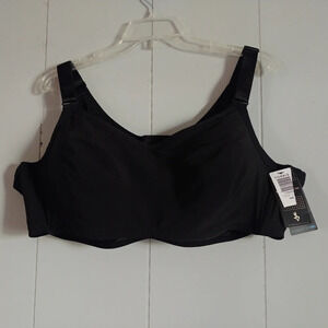 Torrid Active Black Bra 50B